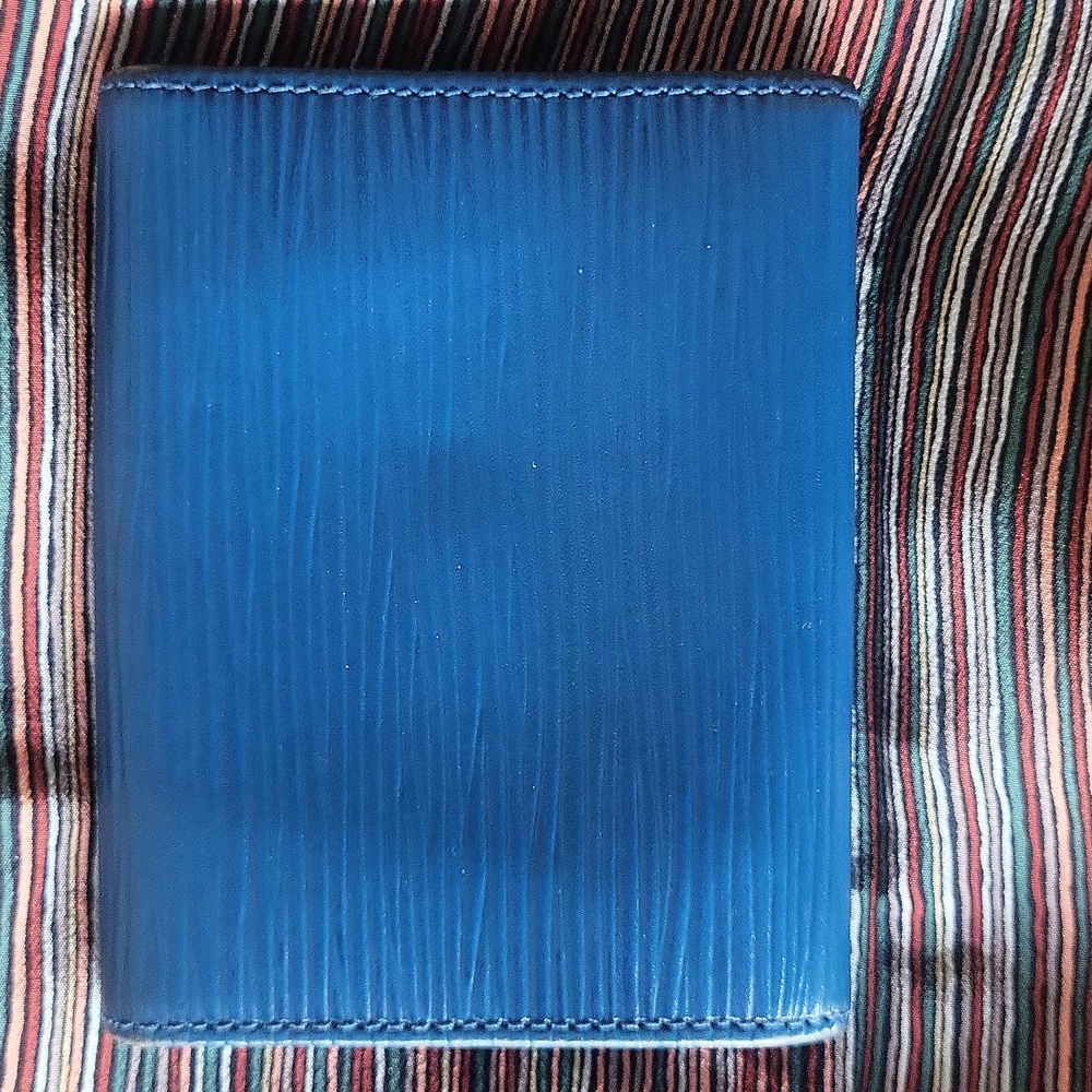 Louis Vuitton Vibrant Blue Epi Leather Coin & Card Holder - Picture 2 of 10
